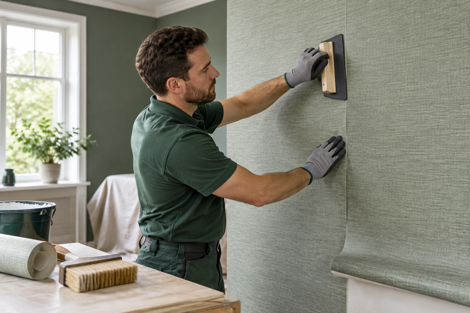 Wallpaper Fixing — illustrative service image